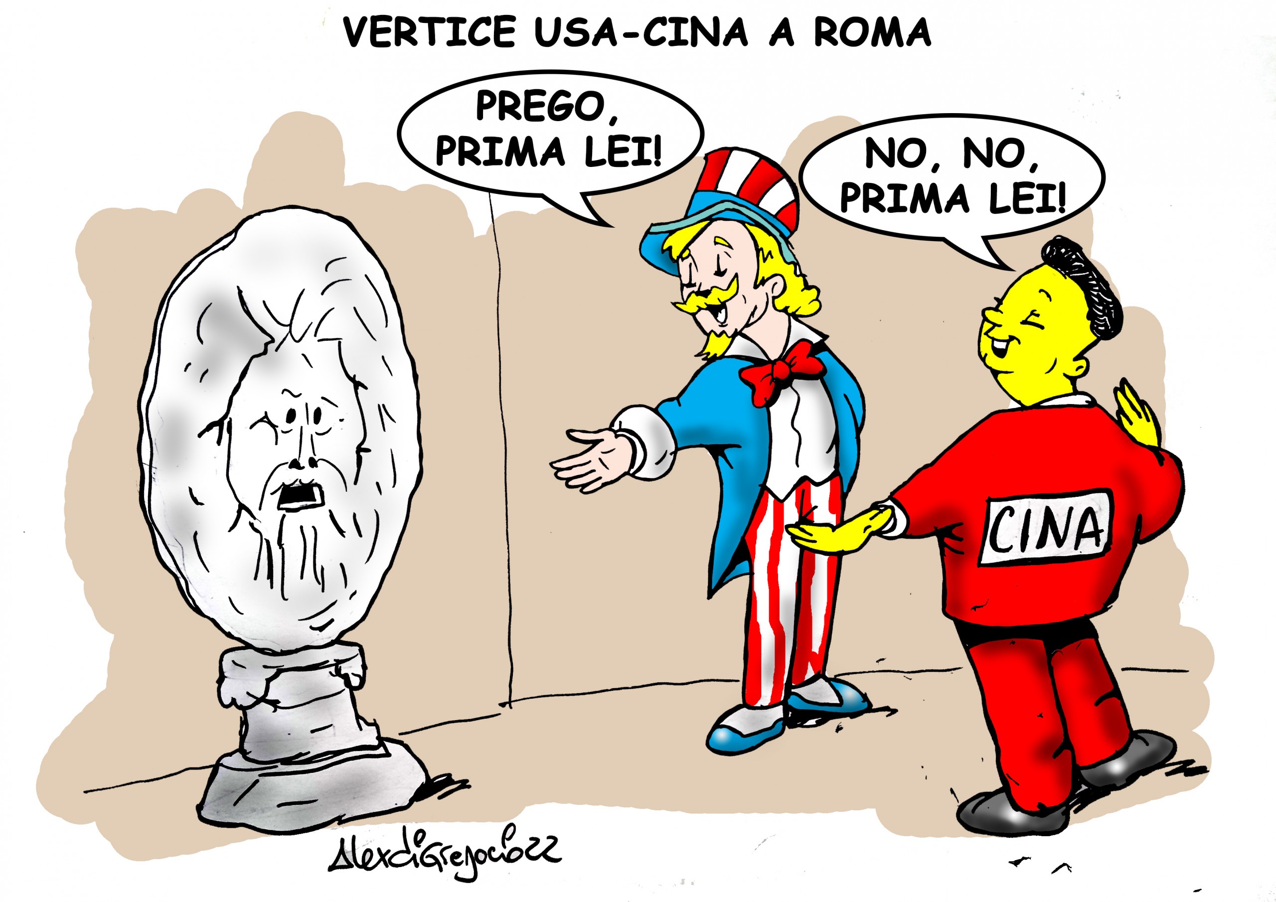 Vertice Usa-Cina a Roma