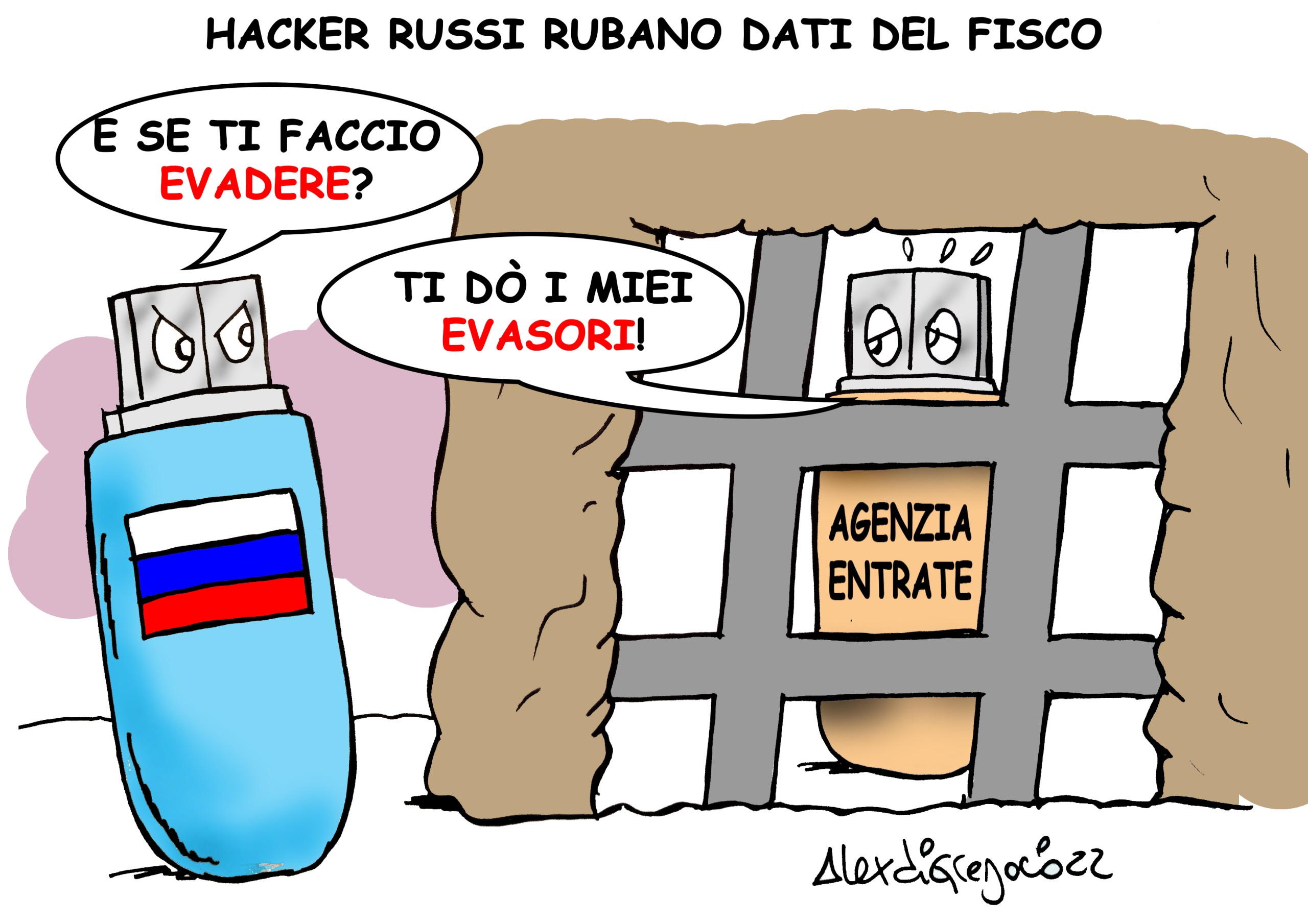 Hacker russi rubano dati del Fisco italiano
