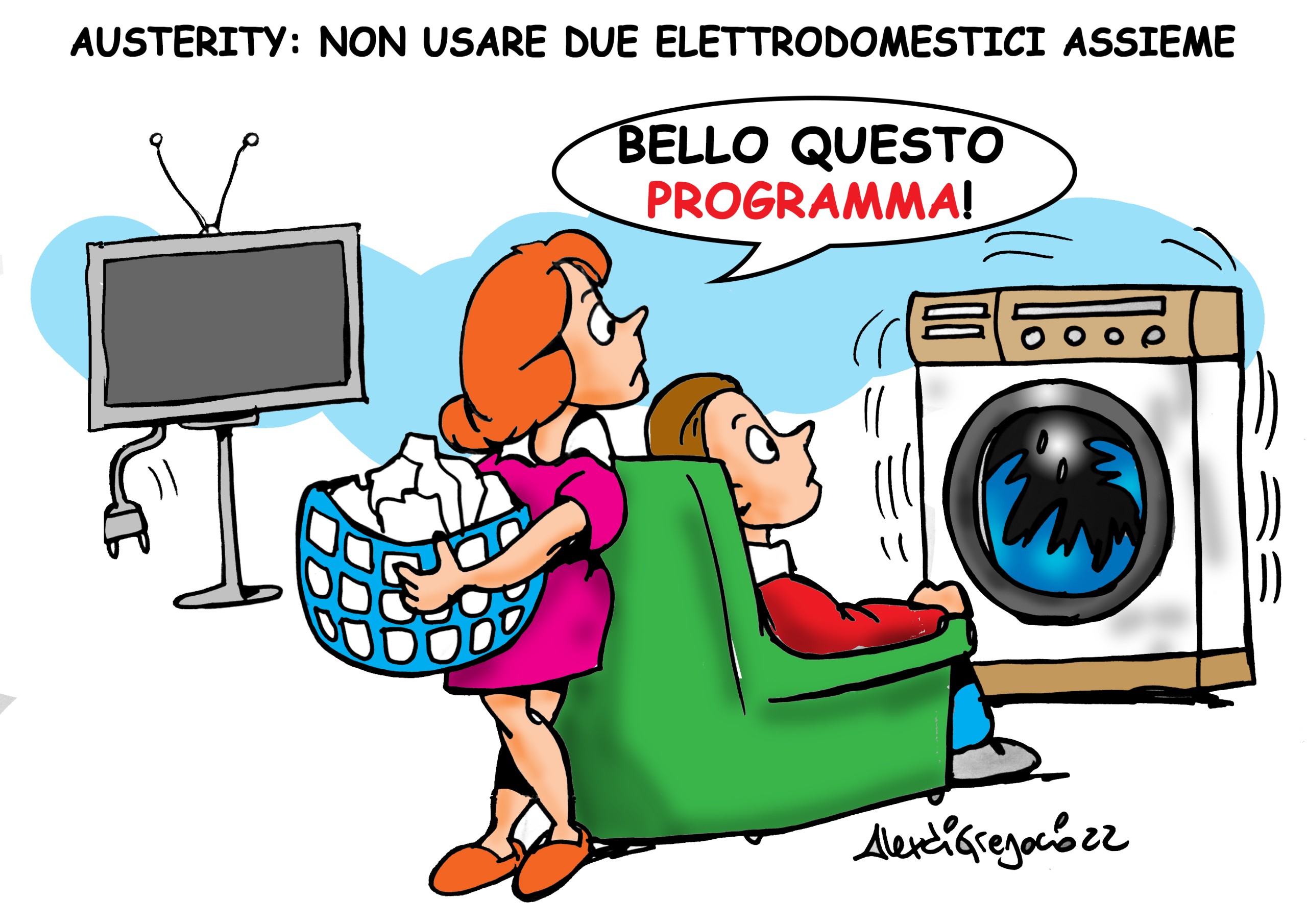 Austerity: non usare due elettrodomestici assieme