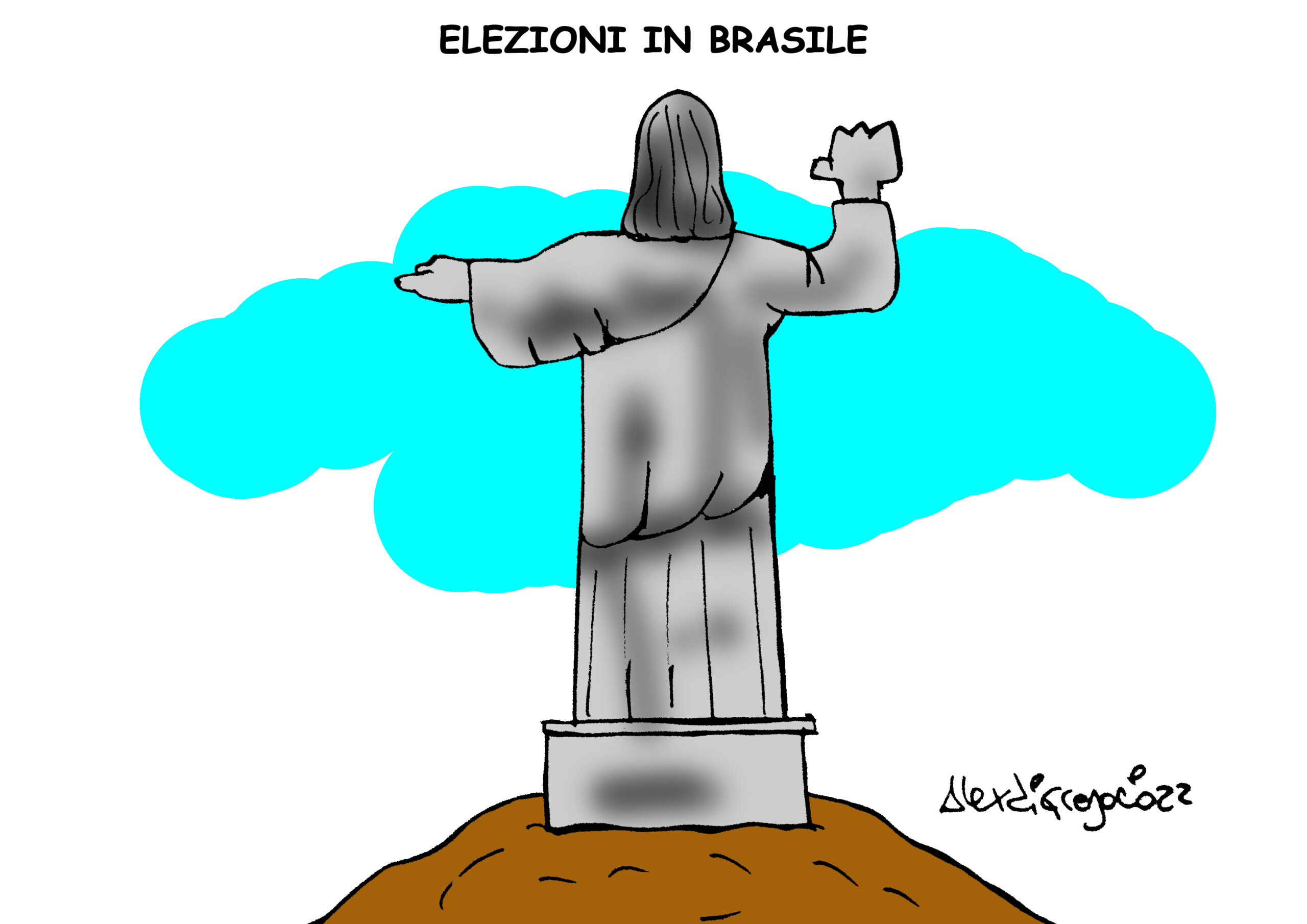 LA VIGNETTA di Alex Di Gregorio: “Elezioni in Brasile”